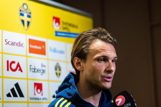 Albin Ekdal of the Swedish men's football national team