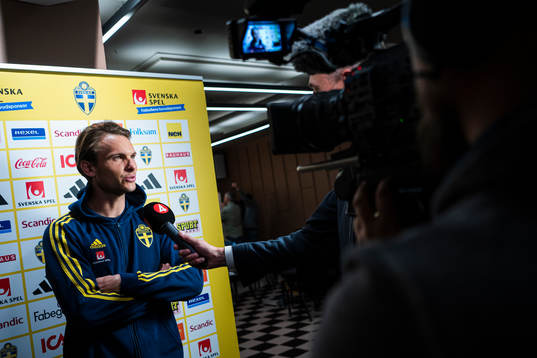 Albin Ekdal of the Swedish men's football national team