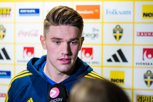Viktor Gyökeres of the Swedish men's football national team