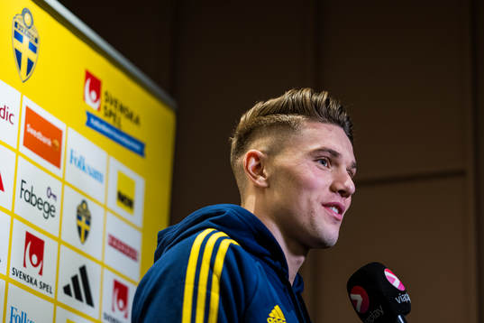 Viktor Gyökeres of the Swedish men's football national team