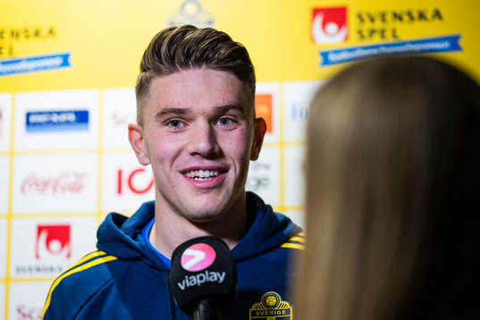 Viktor Gyökeres of the Swedish men's football national team