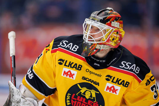 Luleås målvakt Joel Lassinantti