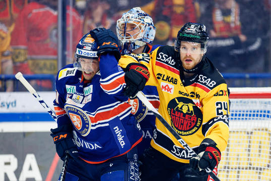 Växjös Brian Cooper och Luleås Brendan Shinnimin