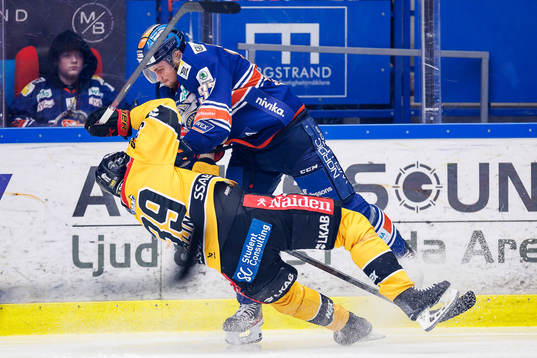 Luleås Pontus Själin och Växjös Glenn Gustafsson
