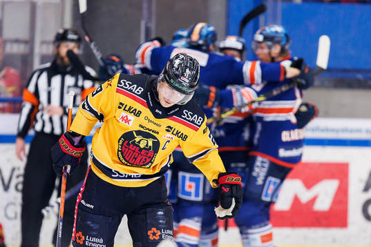 Luleås Erik Gustafsson deppar