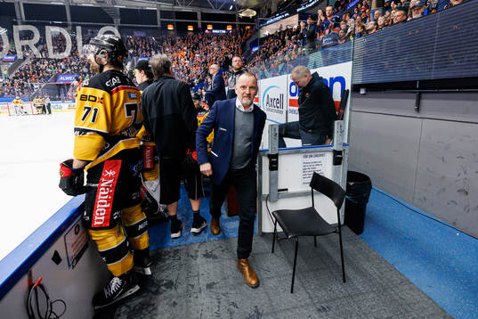 Luleås tränare Thomas Berglund blir utvisad