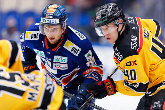 Växjös Glenn Gustafsson och Luleås Tomi Sallinen