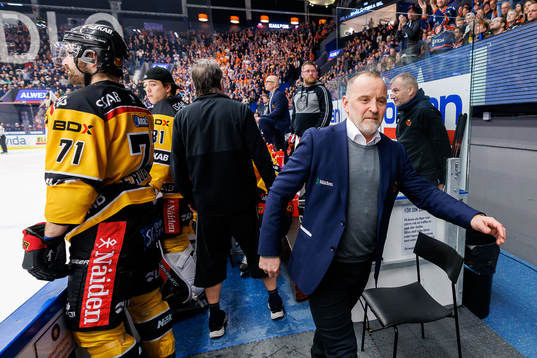 Luleås tränare Thomas Berglund blir utvisad