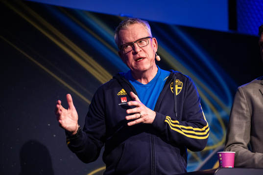 Förbundskaptenen Janne Andersson