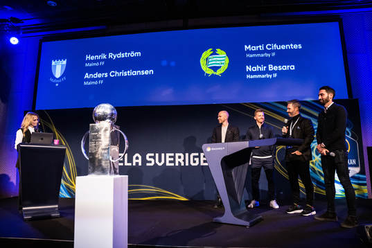 Henrik Rydström, tränare Malmö FF, Anders Christiansen,