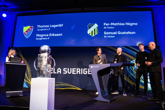 Thomas Lagerlöf, tränare Djurgården, Magnus Eriksson,