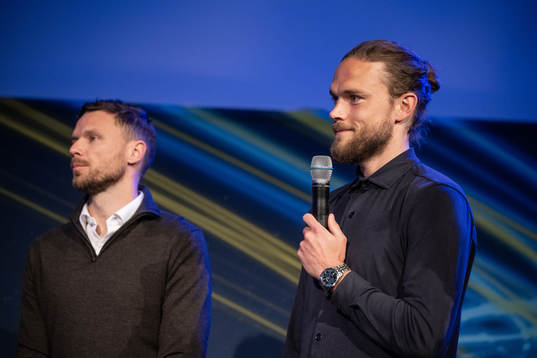 Marcus Berg, IFK Göteborg, och Tom Pettersson, Mjällby