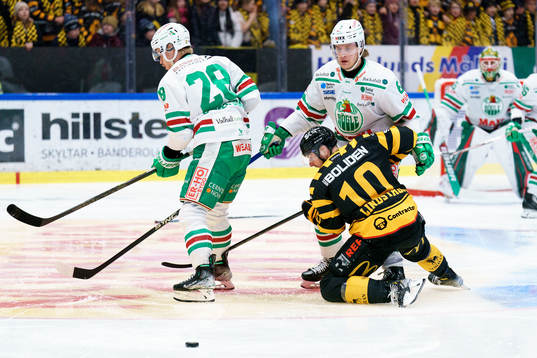 Rögles Anton Bengtsson och Tony Sund mot Skellefteås