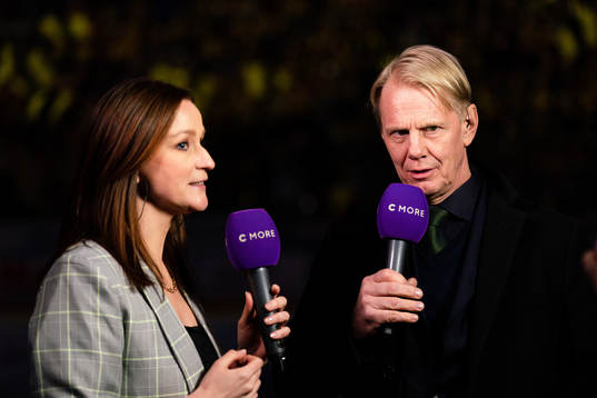 Cmores Lena Sundqvist och Niklas Wikegård