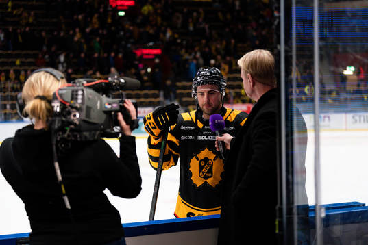 Skellefteå AIKs Joakim Lindström och Cmores Niklas