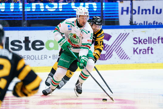 Rögles Michael Kapla och Skellefteås Tom Kuhnhackl