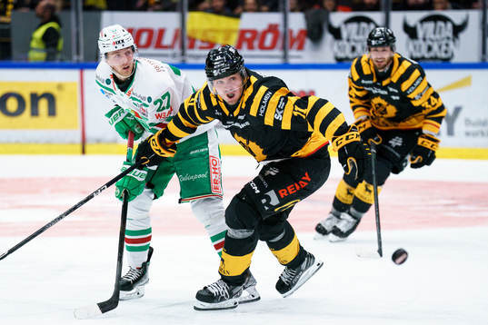 Rögles Linus Sjödin och Skellefteås Max Lindholm