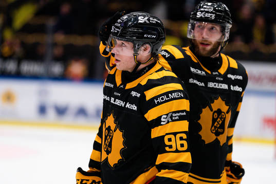 Skellefteå AIKs Rickard Hugg och Petter Granberg