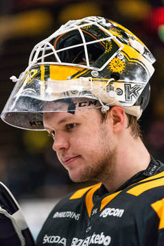 Skellefteå AIKs målvakt Linus Söderström
