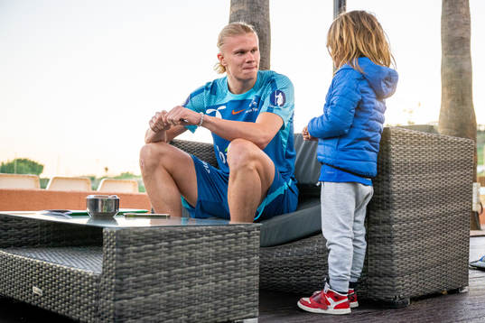 Erling Braut Haaland of the Norwegian national football