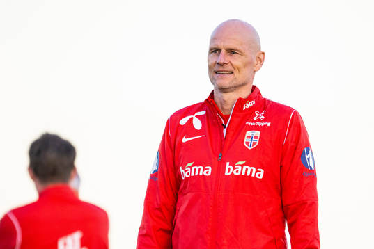 Ståle Solbakken, head coach of the Norwegian national