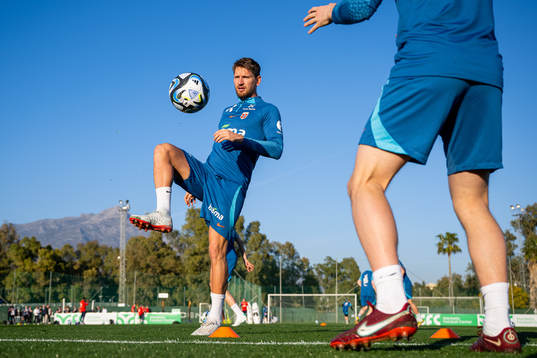 Stefan Strandberg of the Norwegian national football team