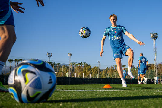 Kristian Thorstvedt of the Norwegian national football team