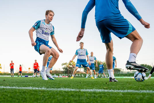 Kristian Thorstvedt of the Norwegian national football team