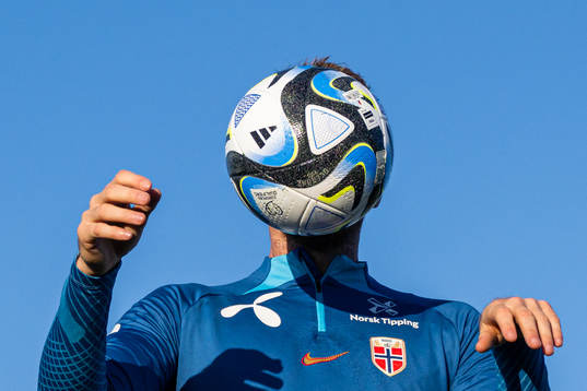 Stefan Strandberg of the Norwegian national football team
