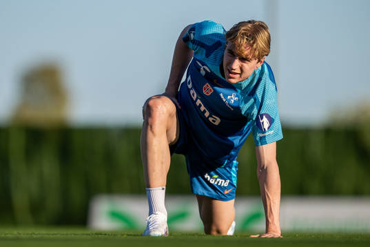 Kristian Thorstvedt of the Norwegian national football team