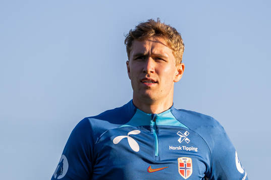 Ola Solbakken of the Norwegian national football team