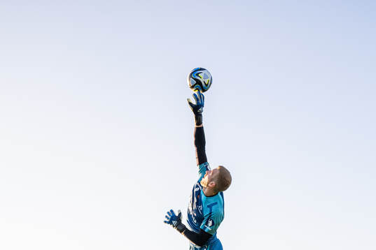 Goalkeeper Egil Selvik of the Norwegian national football