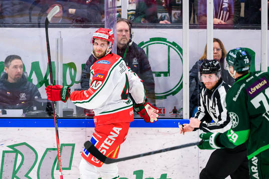 Frölundas Petteri Lindbohm deppar