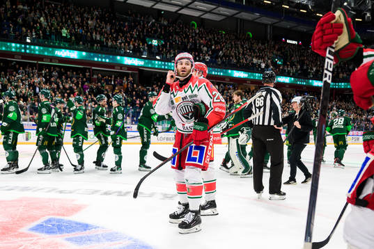 Frölundas Anthony Greco deppar