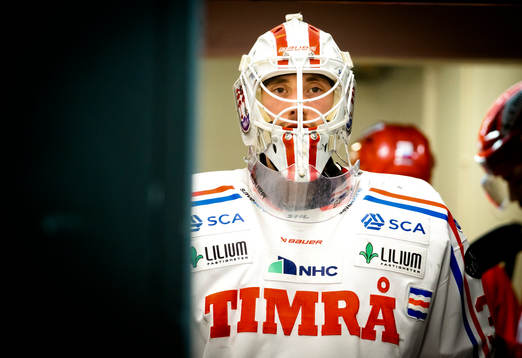 Timrås målvakt Jacob Johansson