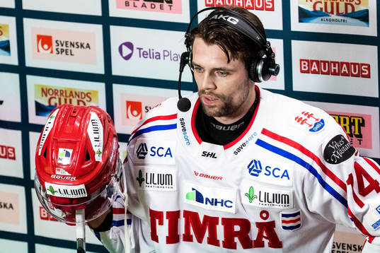 Timrås Emil Pettersson deppar