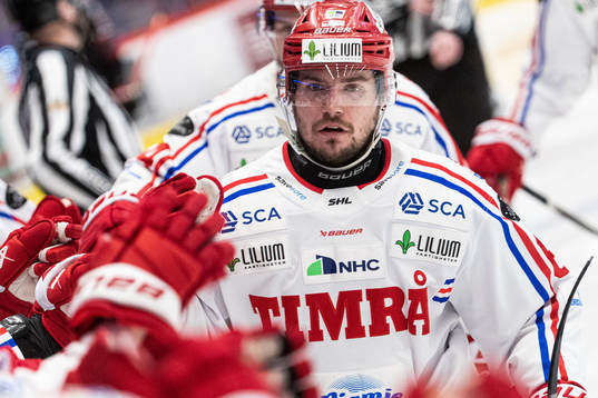 Timrås Elmeri Eronen jublar