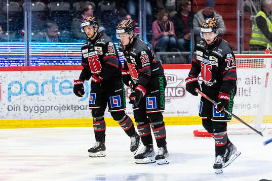 Örebros Kristian Näkyvä, Elias Pettersson och Oliver