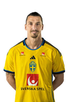 Zlatan Ibrahimovic of the Swedish national football team