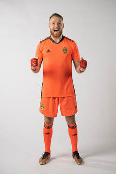 Viktor Johansson of the Swedish national football team