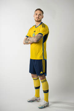 Linus Wahlqvist Egnell of the Swedish national football