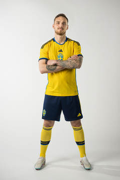 Linus Wahlqvist Egnell of the Swedish national football