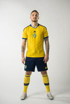 Linus Wahlqvist Egnell of the Swedish national football