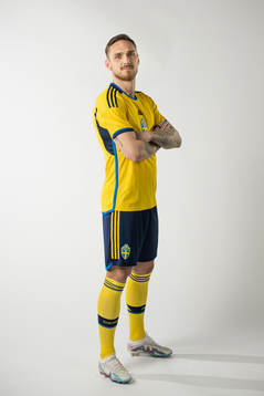 Linus Wahlqvist Egnell of the Swedish national football