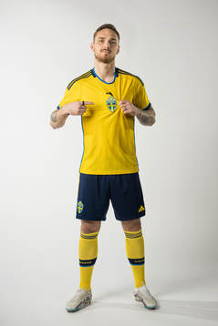 Linus Wahlqvist Egnell of the Swedish national football