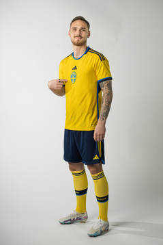 Linus Wahlqvist Egnell of the Swedish national football