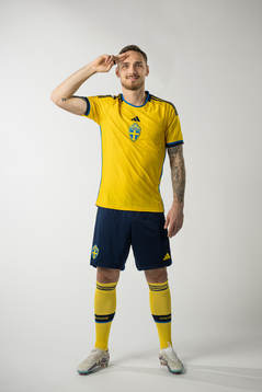 Linus Wahlqvist Egnell of the Swedish national football