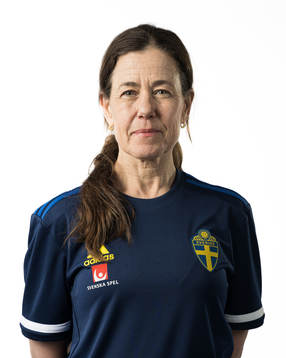 Petra Thorén, press officer of the Swedish national