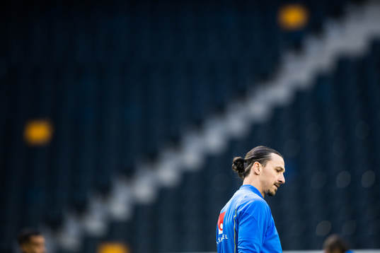 Zlatan Ibrahimovic of the Swedish national football team