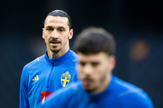 Zlatan Ibrahimovic of the Swedish national football team